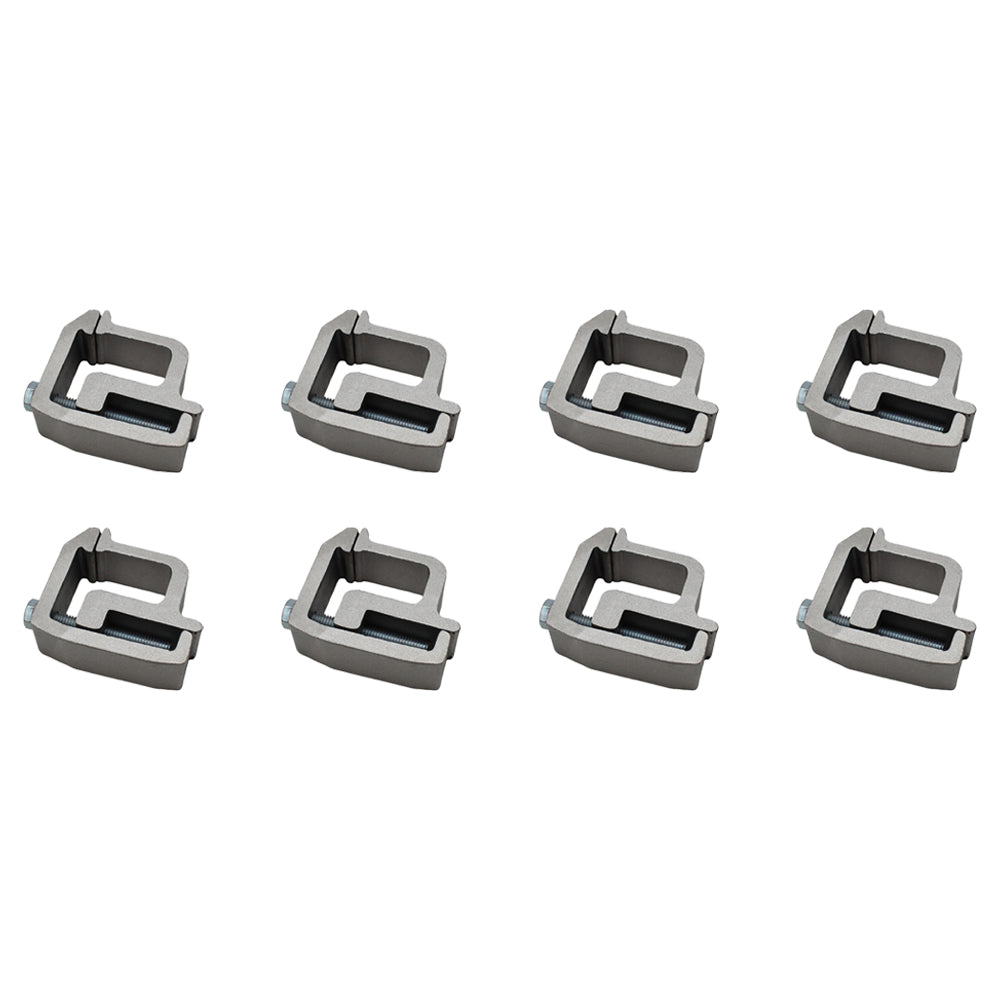 (8) New Truck Cap Mounting Clamps Topper Camper Shell Fits Laventure OTK20-0291