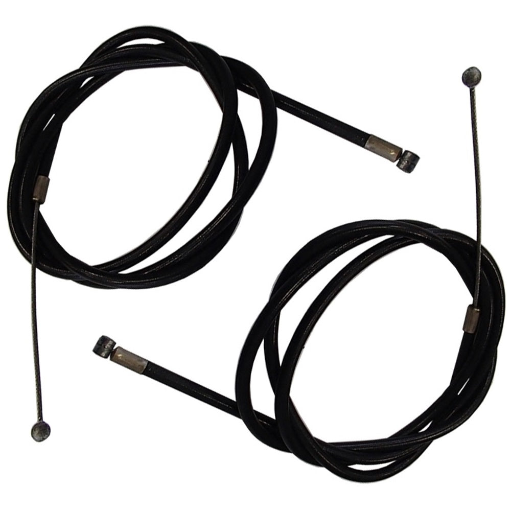 Two (2) Throttle Brake Clutch Cables 48" Fits Manco Mini Bikes Fits CanAm 261