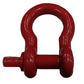 Replacement Shackle - 3/4" Red 13047R Has 4-3/4 Ton Working Load Limit