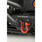 3/4" Heavy Duty D-Ring Shackle for Towing, Hauling, Sailing 4.75 Tons - Red