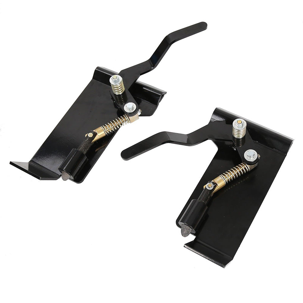 2X Weld On Skid Steer Quick Attach Conversion Adapter Quick Tach Latch Box