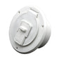 RV Camper Trailer Small Flip Up Power Cord / Cable Hatch / Cover - White