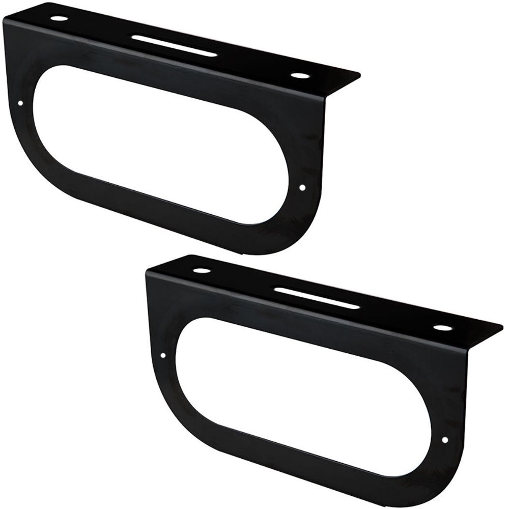 Qty 2: 6" Oval Light Mounting Bracket Fits Universal Products Replaces 421-09