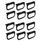 (12) MOUNTING BRACKETS for 6" Oval Tail Light Powder Coated Trailer RV Optronics