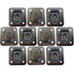 (10) Flush Mount D-Ring 1.5" Recessed Tie-Down Anchor for Trailers Trucks Cargo