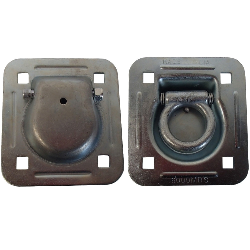 Qty 2: 1-1/2" Bolt-on Recessed D-Ring Fits Universal Products Replaces RDR5