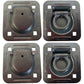 Qty 4: 1-1/2" Bolt-on Recessed D-Ring Fits Universal Products Replaces RDR5