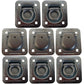 Qty 8: 1-1/2" Bolt-on Recessed D-Ring Fits Universal Products Replaces RDR5