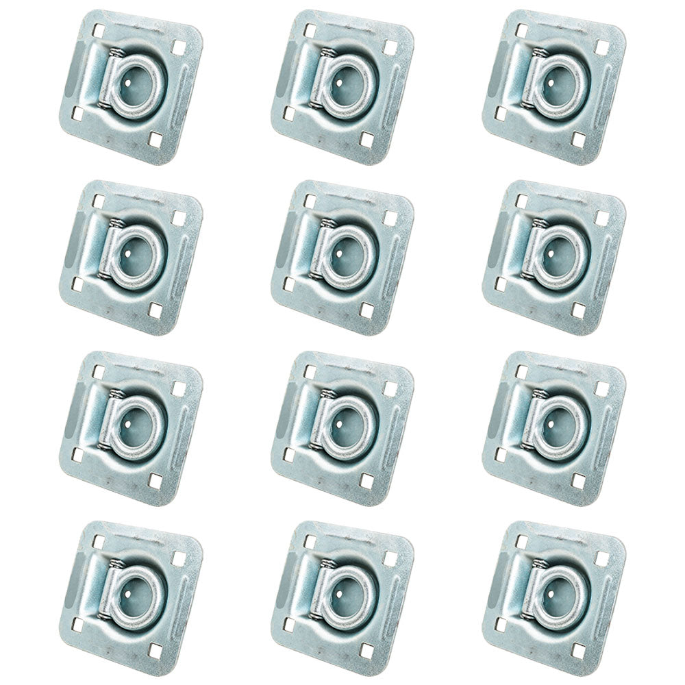 Qty 12: 1-1/2" Bolt-on Recessed D-Ring Fits Universal Products Replaces RDR5