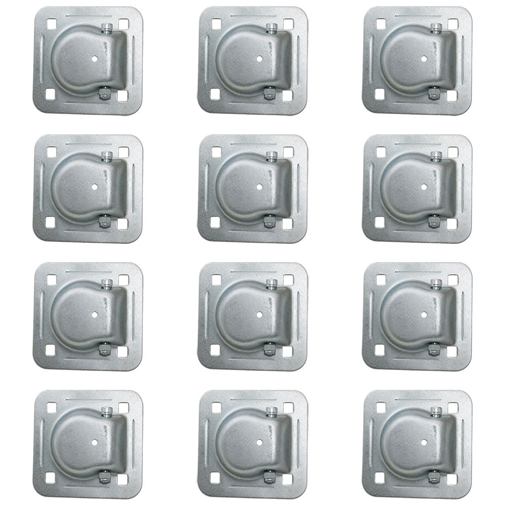 Qty 12: 1-1/2" Bolt-on Recessed D-Ring Fits Universal Products Replaces RDR5
