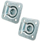 2x Recessed Tie Down D Rings Cargo For Trailers Flatbeds Trucks Cargo