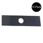 Qty 10: 8" x 2" x 0.125" x 1" Edger Blade Fits Stihl Replaces 4133 713 4101