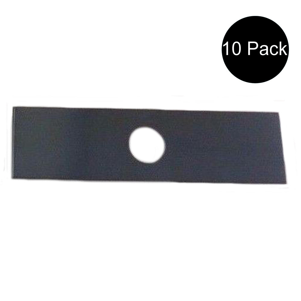 Qty 10: 8" x 2" x 0.125" x 1" Edger Blade Fits Stihl Replaces 4133 713 4101