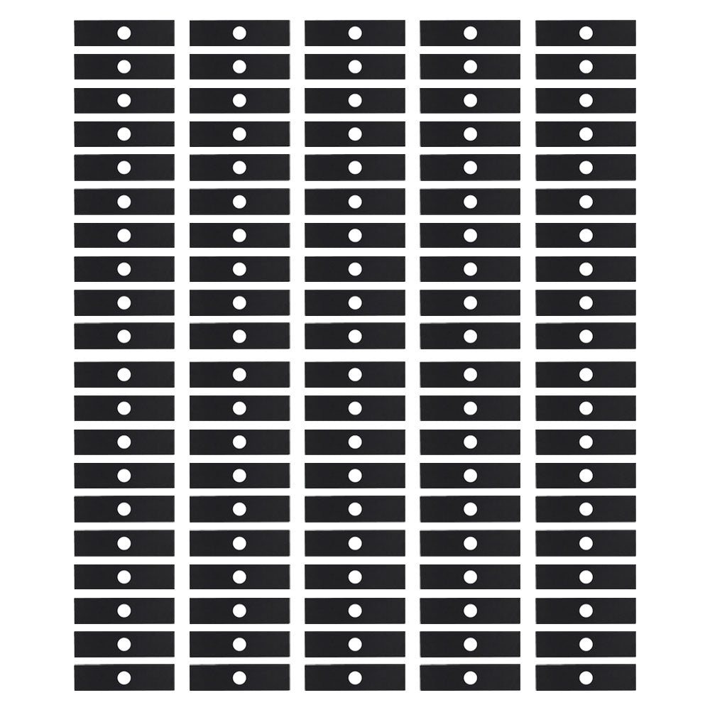 Qty 100: 8" x 2" x 0.125" x 1" Edger Blade Fits Husqvarna Replaces 601000749