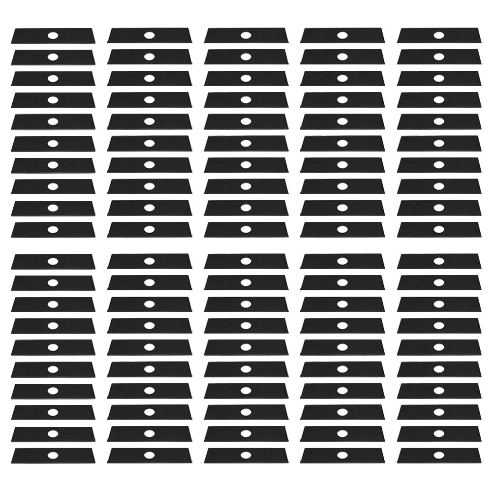 Qty 100: 8" x 2" x 0.125" x 1" Edger Blade Fits Stihl Replaces 4133 713 4101