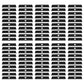 Qty 100: 8" x 2" x 0.125" x 1" Edger Blade Fits Shindaiwa Replaces 69601552631