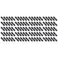 Qty 100: 8" x 2" x 0.125" x 1" Edger Blade Fits Shindaiwa Replaces 69601552631