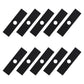 Qty 10: 8" x 2" x 0.125" x 1" Edger Blade Fits Stihl Replaces 4133 713 4101