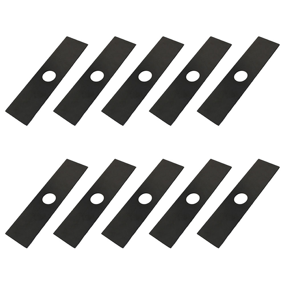 Qty 10: 8" x 2" x 0.125" x 1" Edger Blade Fits Stihl Replaces 4133 713 4101