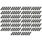 Qty 130: 8" x 2" x 0.125" x 1" Edger Blade Fits Echo Replaces 69601552632