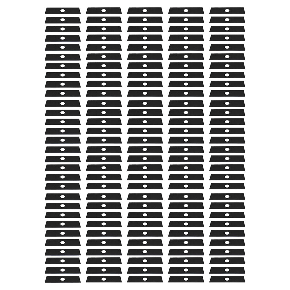 Qty 150: 8" x 2" x 0.125" x 1" Edger Blade Fits Husqvarna Replaces 601000749