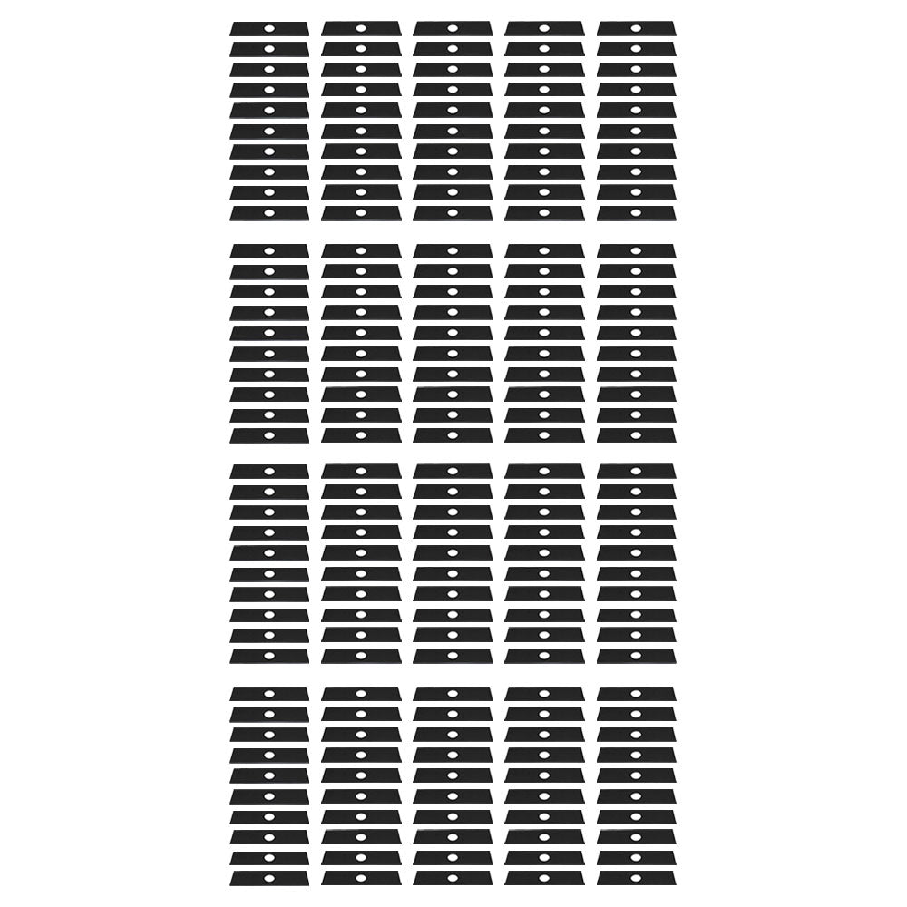 Qty 200: 8" x 2" x 0.125" x 1" Edger Blade Fits Universal Products