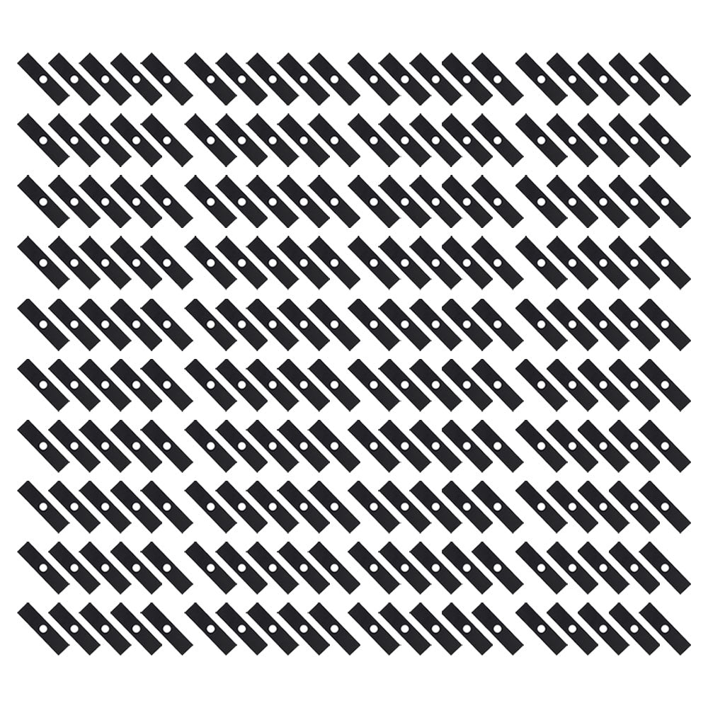 Qty 200: 8" x 2" x 0.125" x 1" Edger Blade Fits Stihl Replaces 4133 713 4101