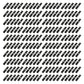 Qty 200: 8" x 2" x 0.125" x 1" Edger Blade Fits Stihl Replaces 4133 713 4101