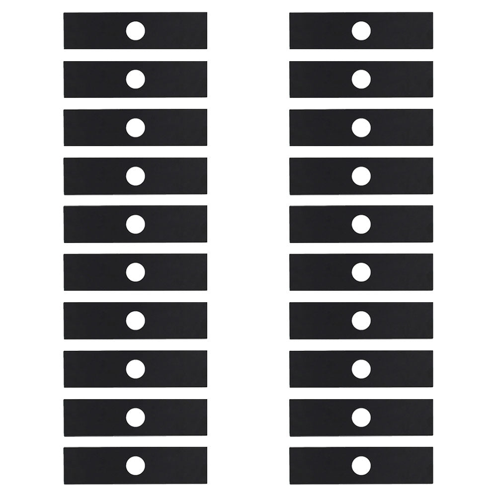 Qty 20: 8" x 2" x 0.125" x 1" Edger Blade Fits Echo Replaces 69601552632