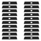 Qty 20: 8" x 2" x 0.125" x 1" Edger Blade Fits Husqvarna Replaces 601000749
