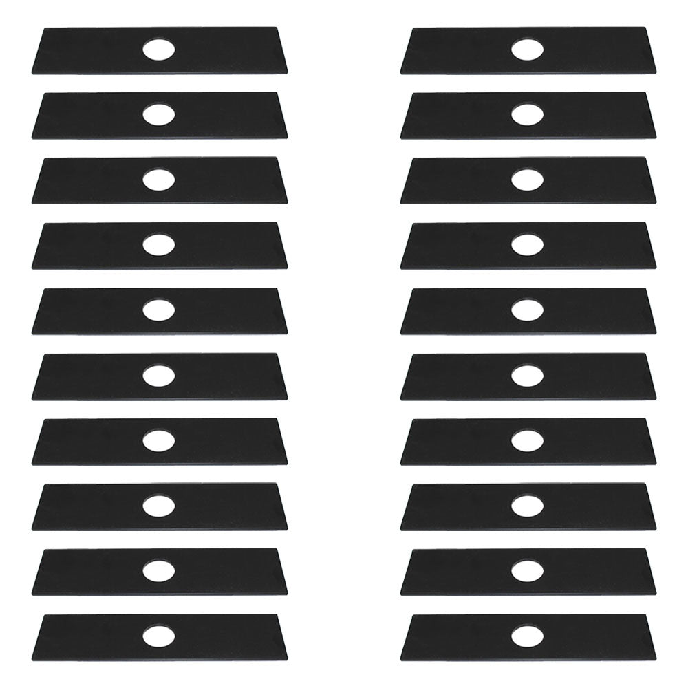 Qty 20: 8" x 2" x 0.125" x 1" Edger Blade Fits Echo Replaces 69601552632