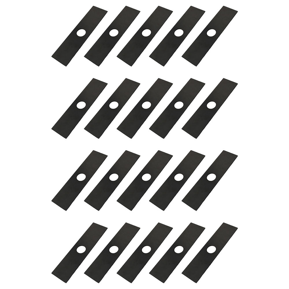 Qty 20: 8" x 2" x 0.125" x 1" Edger Blade Fits Ryobi Replaces 613223