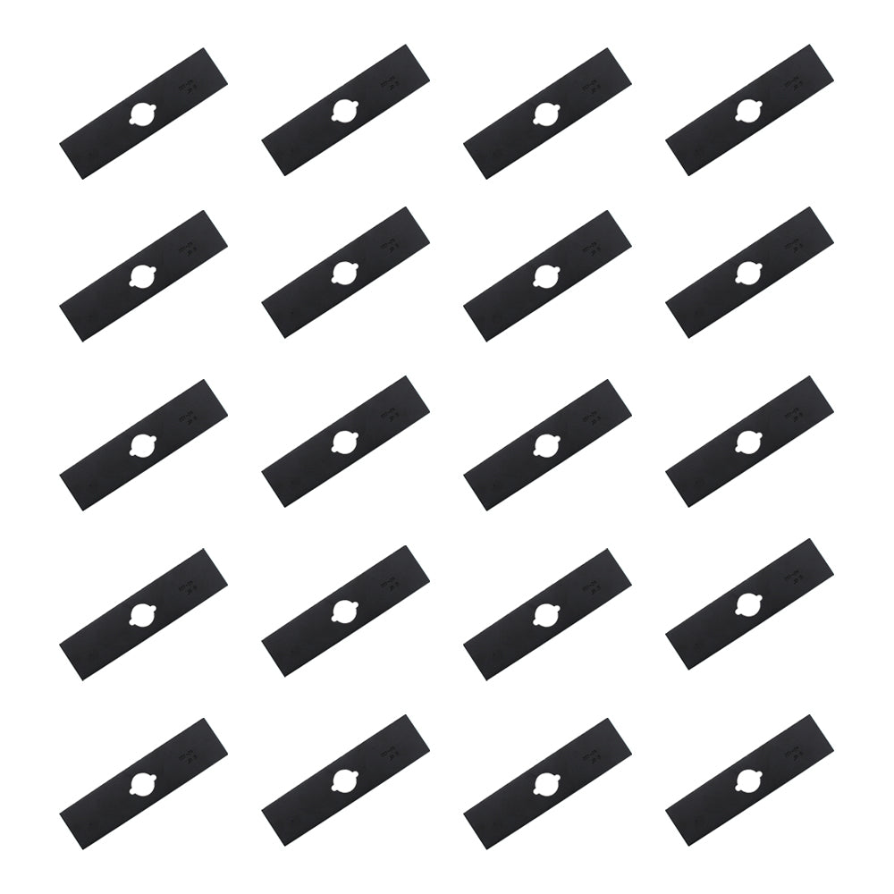 Qty 20: 8" x 2" x 0.125" x 1" Edger Blade Fits Universal Products Replaces 13940