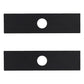 Qty 2: 8" x 2" x 0.125" x 1" Edger Blade  Fits Shindaiwa Replaces 69601552631
