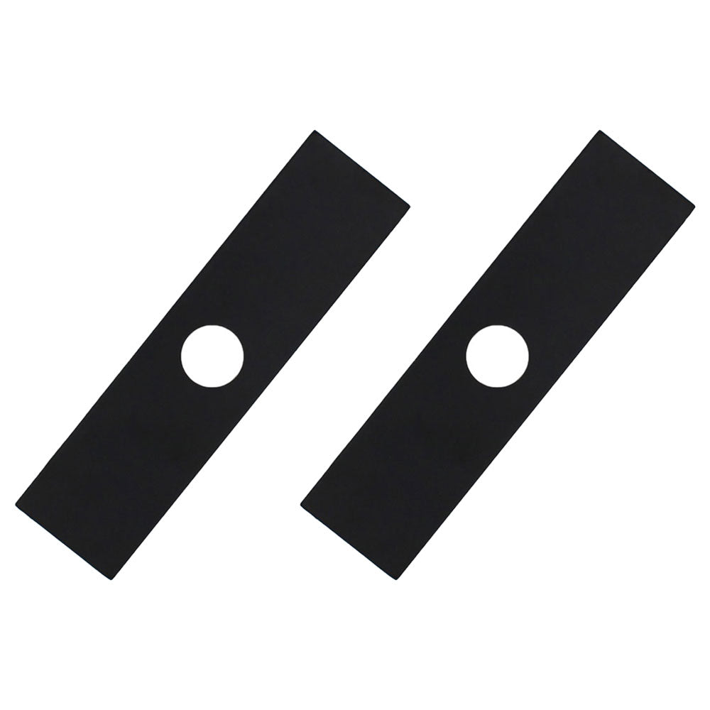 Qty 2: 8" x 2" x 0.125" x 1" Edger Blade  Fits Universal Products Replaces 13940