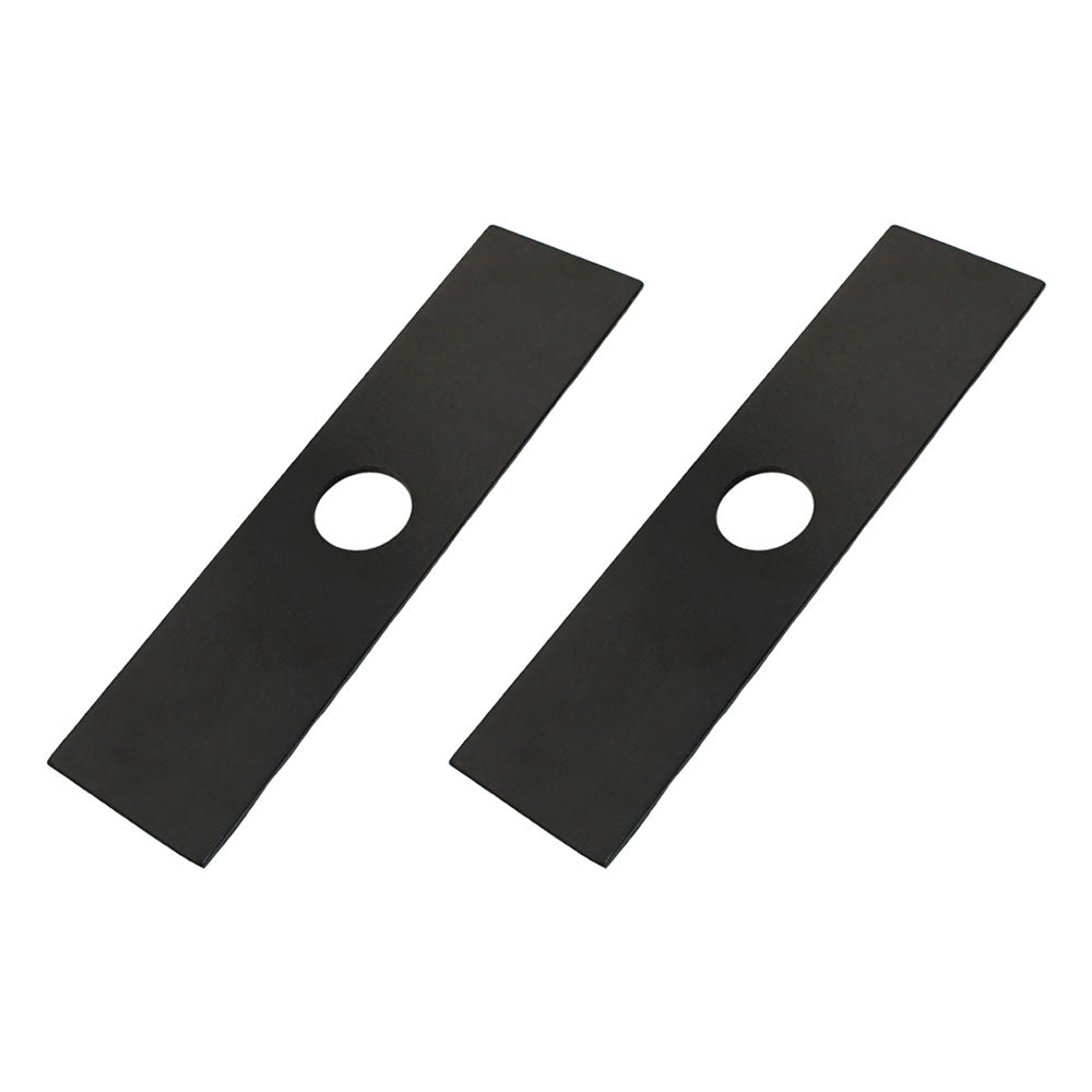 Qty 2: 8" x 2" x 0.125" x 1" Edger Blade  Fits Shindaiwa Replaces 69601552631