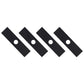 Qty 4: 8" x 2" x 0.125" x 1" Edger Blade  Fits Echo Replaces 69601552632