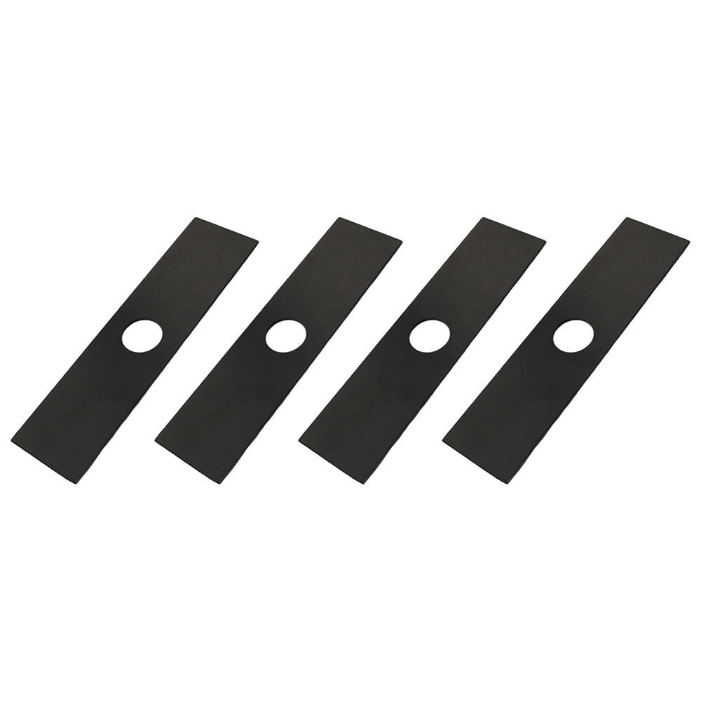 Qty 4: 8" x 2" x 0.125" x 1" Edger Blade  Fits Stihl Replaces 4133 713 4101