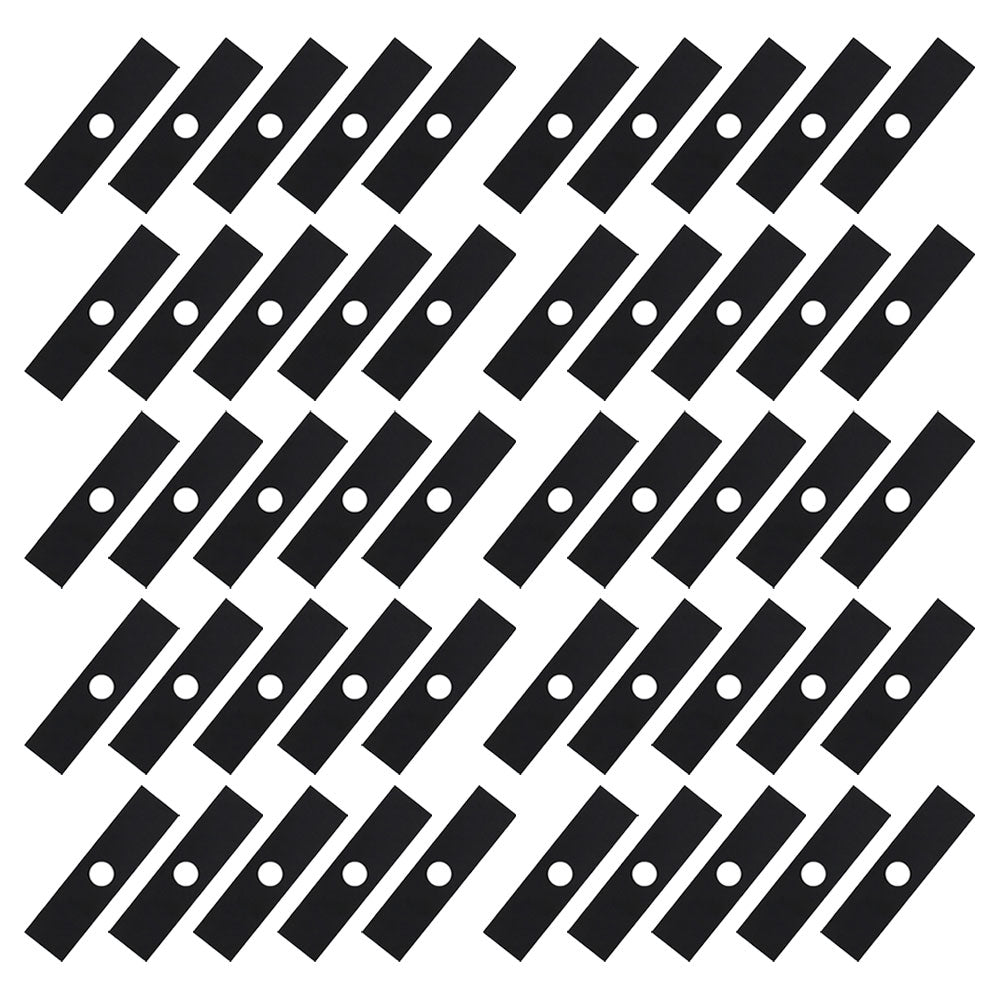 Qty 50: 8" x 2" x 0.125" x 1" Edger Blade Fits Echo Replaces 69601552632