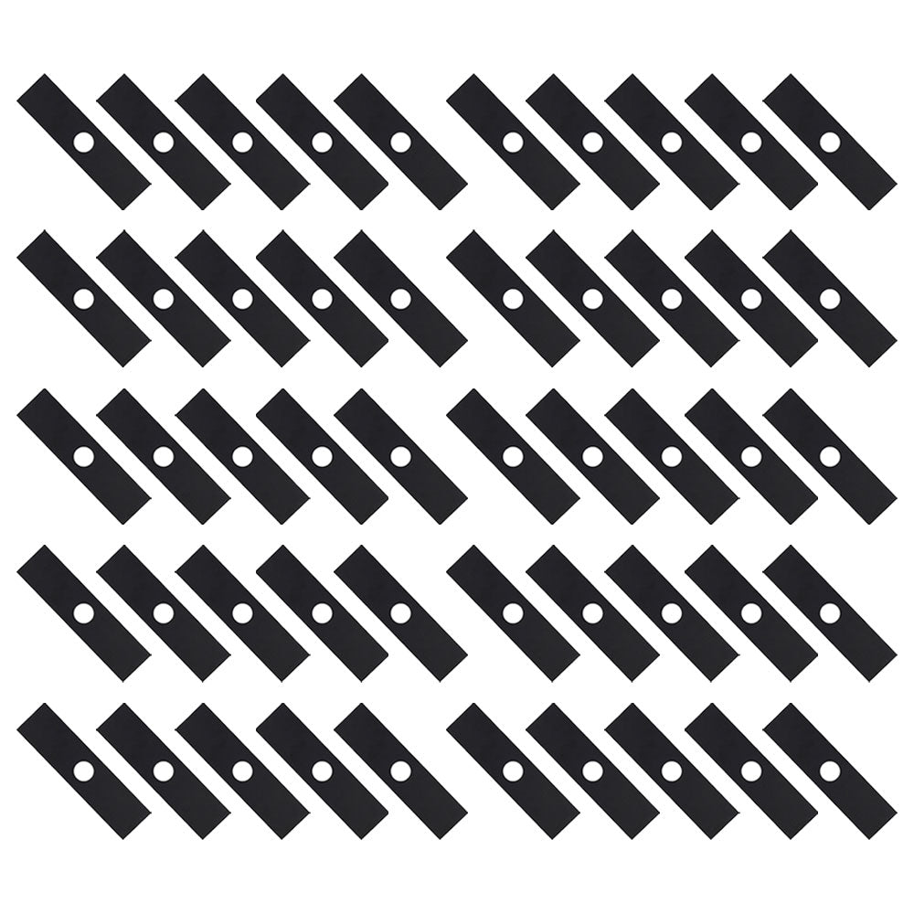 Qty 50: 8" x 2" x 0.125" x 1" Edger Blade Fits Echo Replaces 69601552632