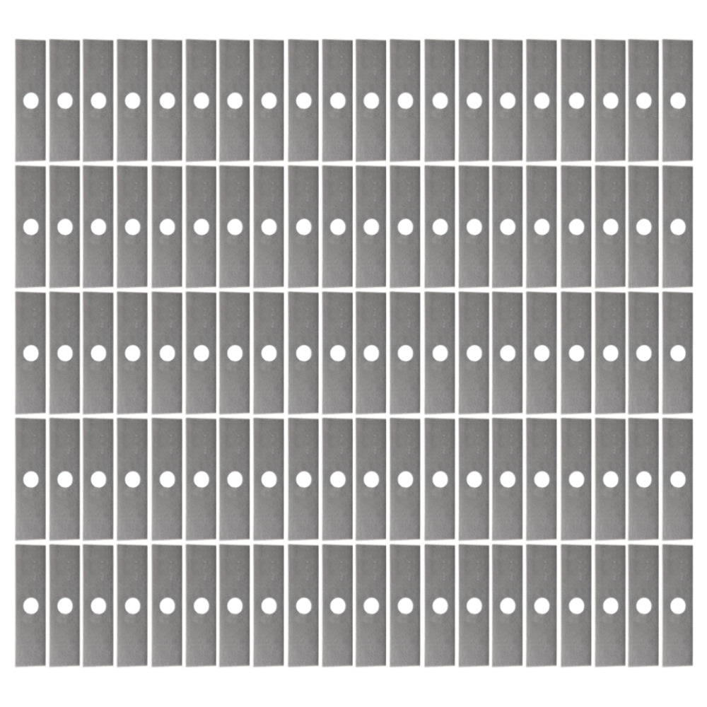 Qty 100: Edger Blade Fits Green Machine Replaces 237001-NotHeatTreated