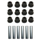 102506601 Three Rear Leaf Spring Bushing Kits Fits Club Car Precedent Set Of 3