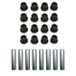 Rear Heavy Duty Leaf Spring Bushing Sleeve Kit for Club Car Precedent Golf Cart