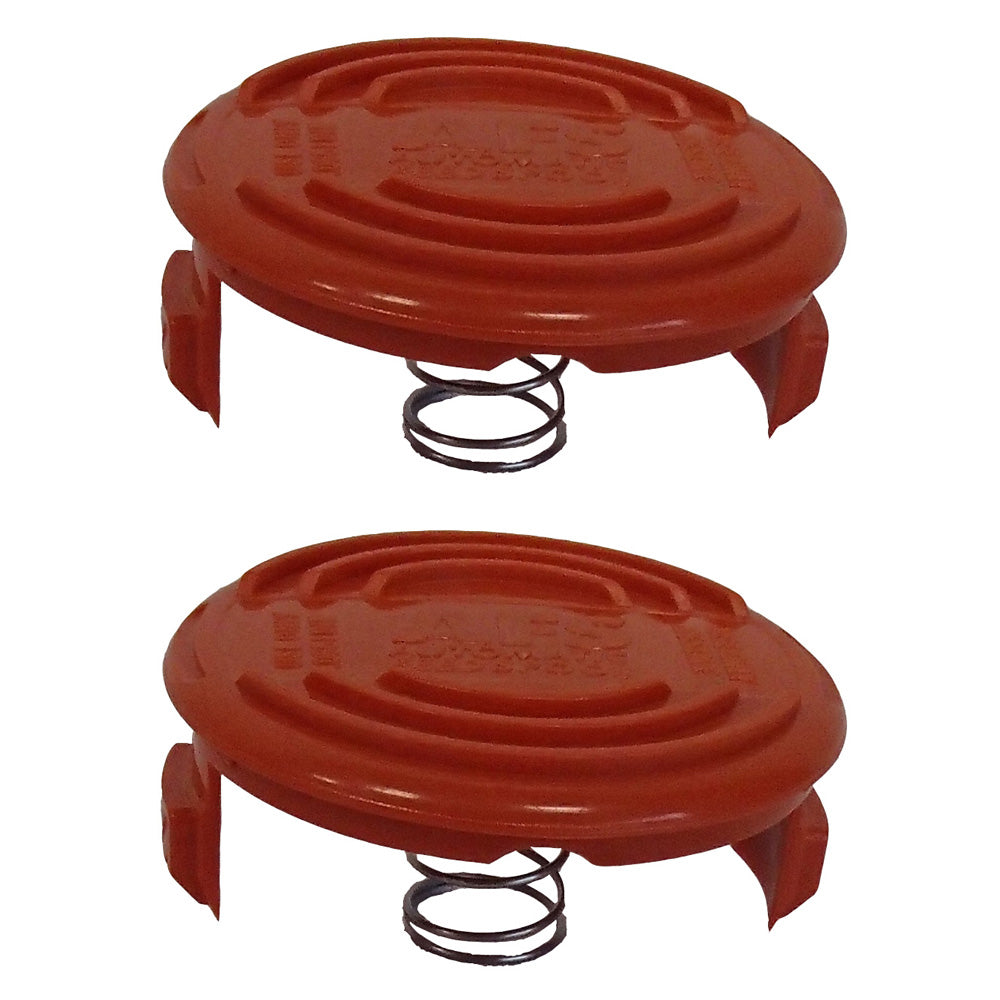 Qty 2: Spool Cap & Spring Fits Black and Decker Replaces 1223-0876