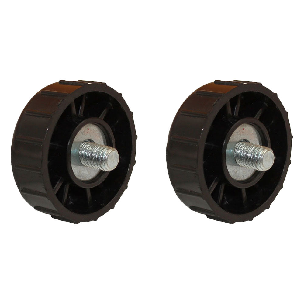 Qty 2: Solid Trimmer Head Bump Knob Fits AYP Replaces 101677X
