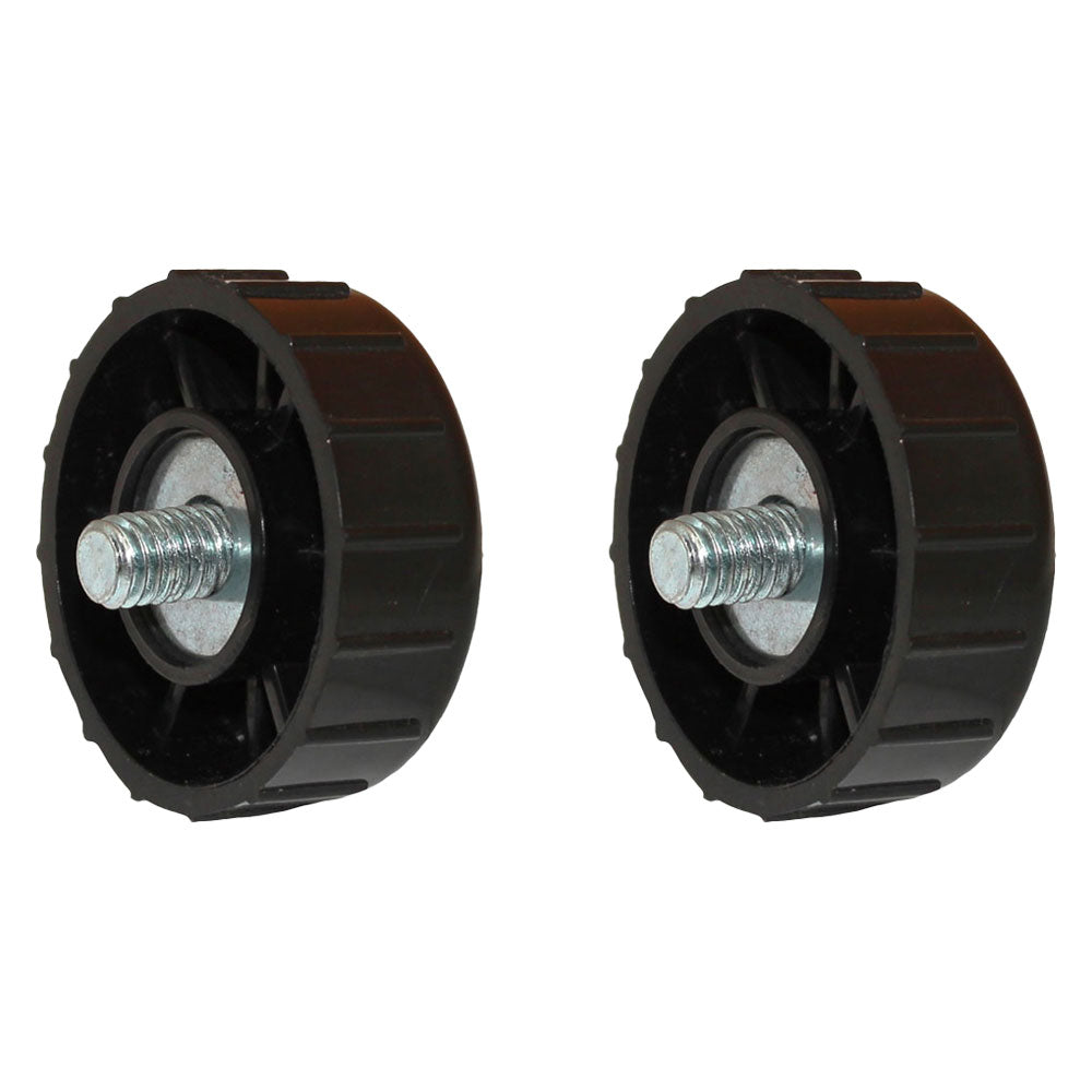 Qty 2: Solid Trimmer Head Bump Knob Fits AYP Replaces 101677X