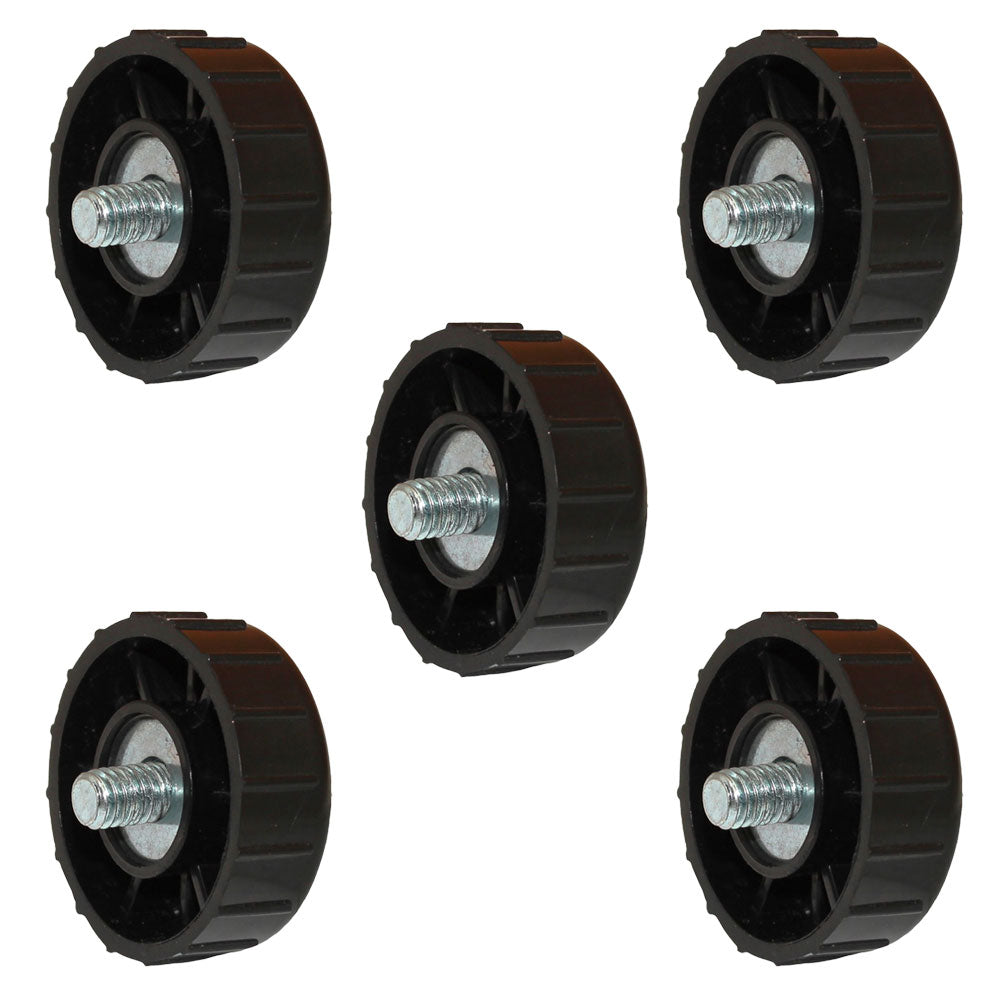 Qty 5: Solid Trimmer Head Bump Knob Fits Lawn-Boy Replaces 153066