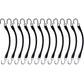 12 Pack of New 9" Bungee Straps For Flatbed Trucks Trailers Tarp Tie Downs
