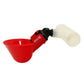 One (1) Automatic Waterer Drinker Cup and Clear Fitting Chicken Water Poultry