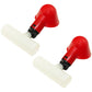 (2) Automatic Drinker Cups & 1/2" Clear Tee Fitting Chicken Water Poultry